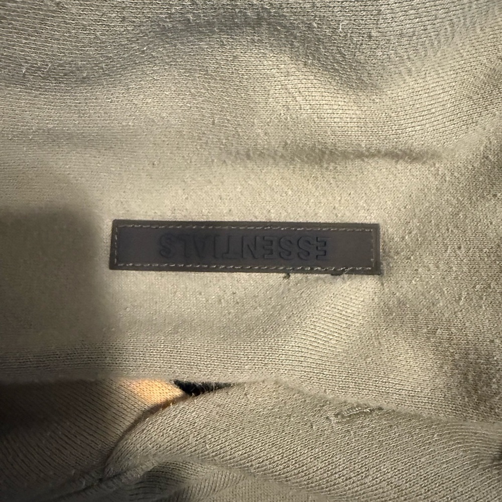 Fear of God Essentials Hoodie in Beige - Picture 5 of 8